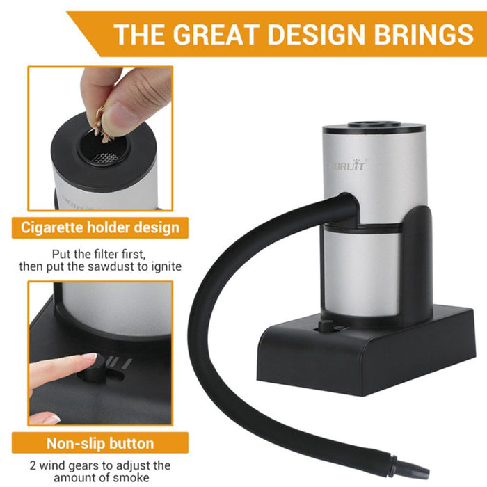 Battery Operated Portable Handheld Kitchen Smoke Infuser