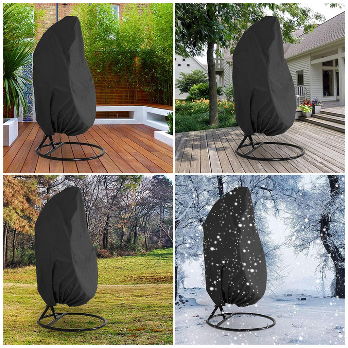 Outdoor Swinging Hanging Rattan Egg Chair Protection Cover