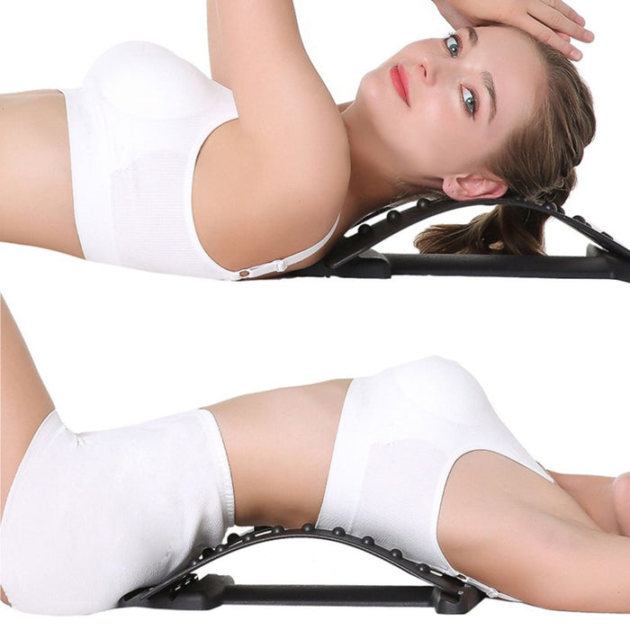Adjustable Lumbar Correction Spine and Back Stretching Massager