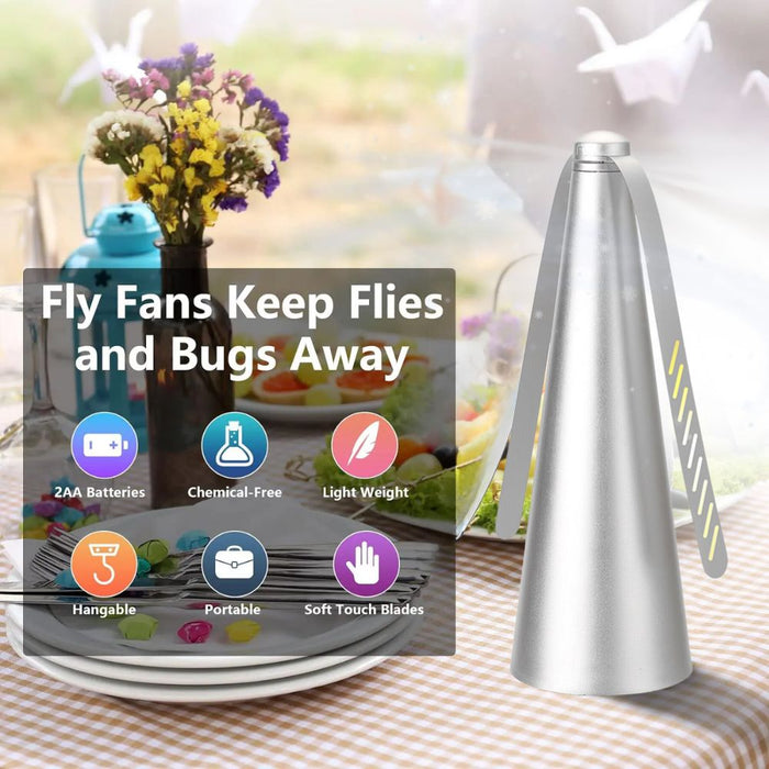 Battery Operated Automatic Flying Insect Deterrent Repellent Fan