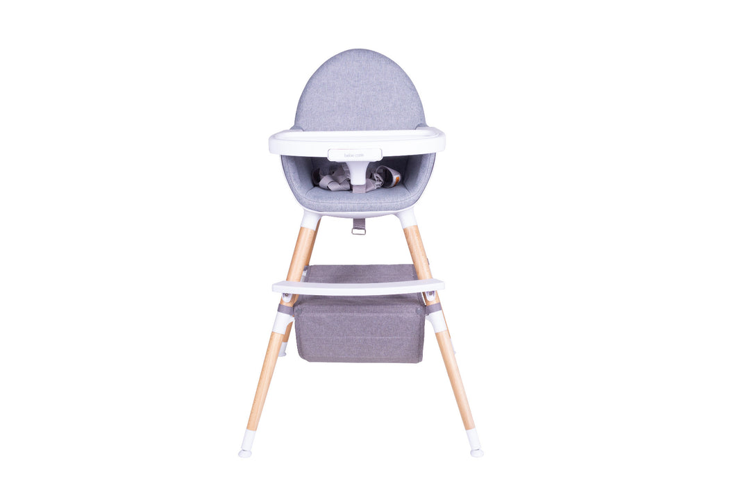Modern Scandinavian Inspired Baby High Chair - Natural