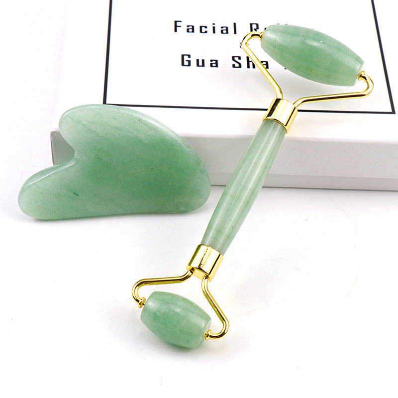 Gua Sha Crystal Stone Massager Roller in Various Colours & Sets