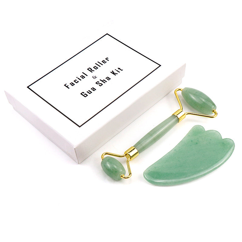 Gua Sha Crystal Stone Massager Roller in Various Colours & Sets