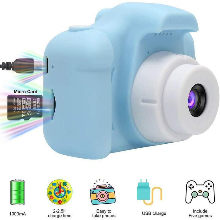 Mini Digital Kids Camera in 3 Colors_4