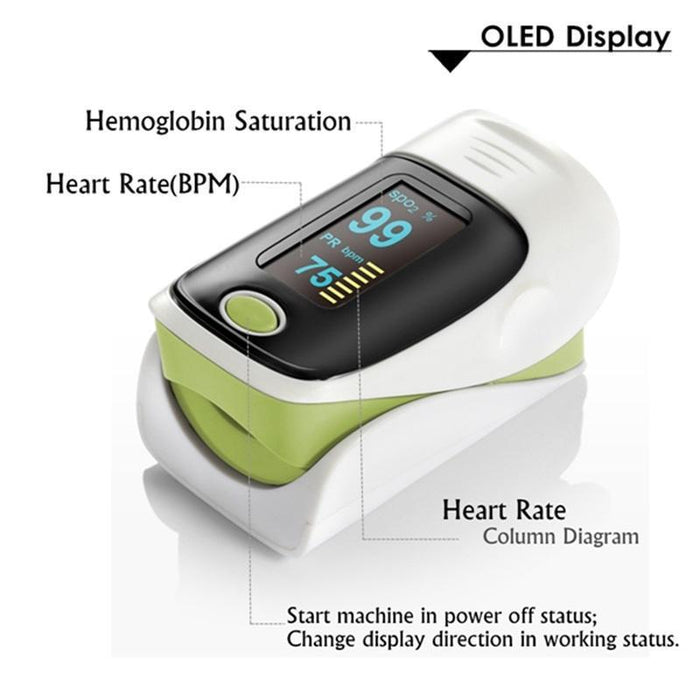 Pulse oximeter fingertip heart rate monitor_5