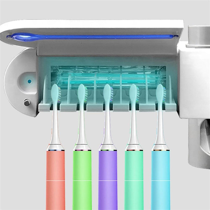 Antibacterial disinfection UV toothbrush holder_6