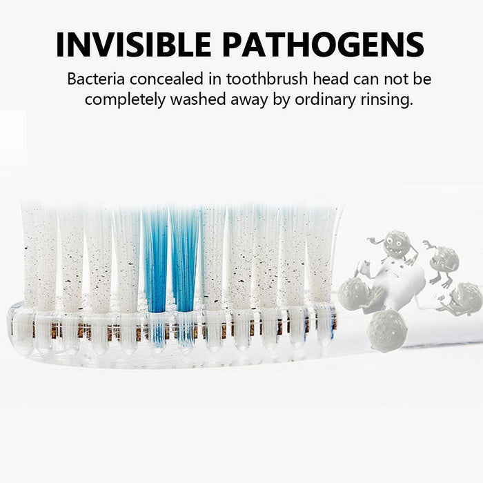 Antibacterial disinfection UV toothbrush holder_3