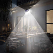 Four-Sided 100 LED Solar Power Wall Lights_3
