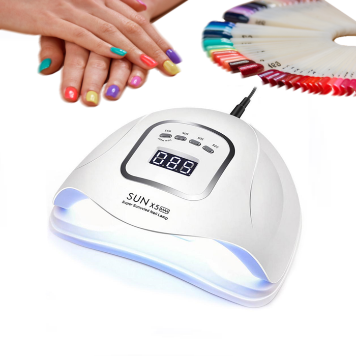 Professional 120W LED UV Nail Gel Polish Manicure Dryer Lamp