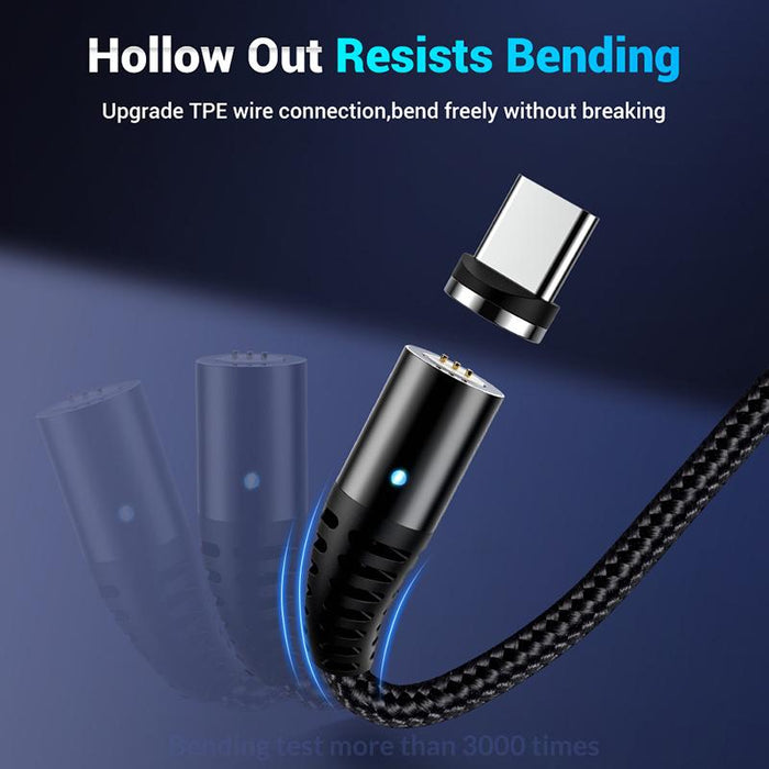 3-in-1 Magnetic Fast Charging USB Cable_6
