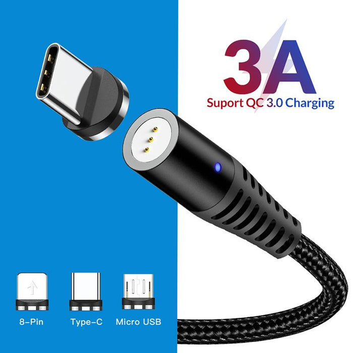 3-in-1 Magnetic Fast Charging USB Cable_5