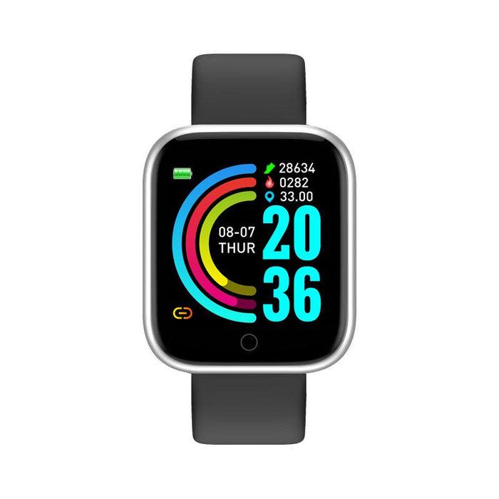 Y68 Fitness Heart Rate Monitoring Smart Watch_3