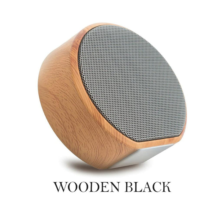 High-quality Heavy Bass Mini Portable Wireless Wooden Speaker_3