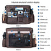 Business Laptop Tote Bag Waterproof with USB Charging Pocket_3