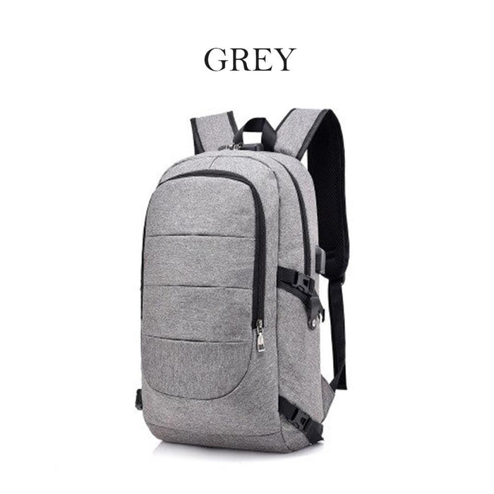Waterproof Laptop Backpack with USB Port, Anti-theft_10