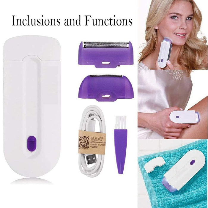 Rechargeable Epilator Laser Hair Remover for Face and Body_5