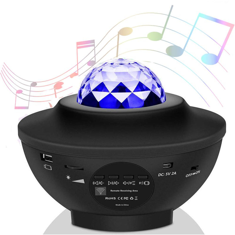 USB LED Projector Smart Light Bluetooth Projector_0