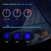 USB LED Projector Smart Light Bluetooth Projector_5