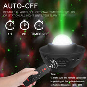 USB LED Projector Smart Light Bluetooth Projector_8
