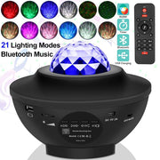 USB LED Projector Smart Light Bluetooth Projector_4