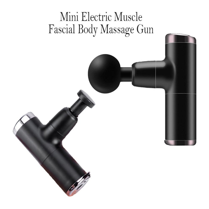 Mini Electric Massage Gun Deep Muscle Fascial Body Massager Gun Tissue Percussion Small Fitness Equipment Acid Relief Pain Relax_10