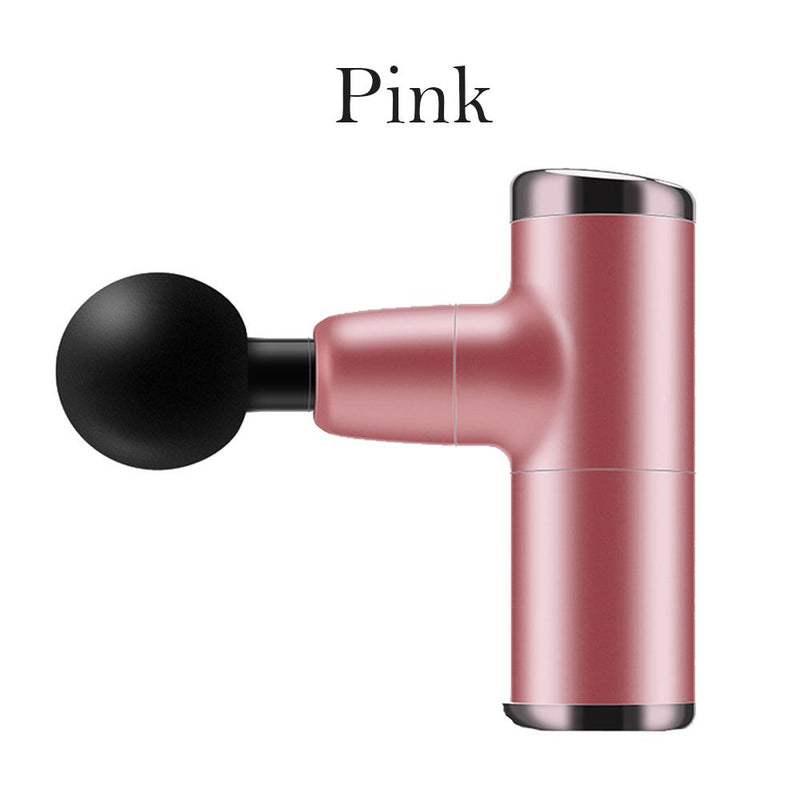 Mini Electric Massage Gun Deep Muscle Fascial Body Massager Gun Tissue Percussion Small Fitness Equipment Acid Relief Pain Relax_12