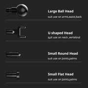 Mini Electric Massage Gun Deep Muscle Fascial Body Massager Gun Tissue Percussion Small Fitness Equipment Acid Relief Pain Relax_4
