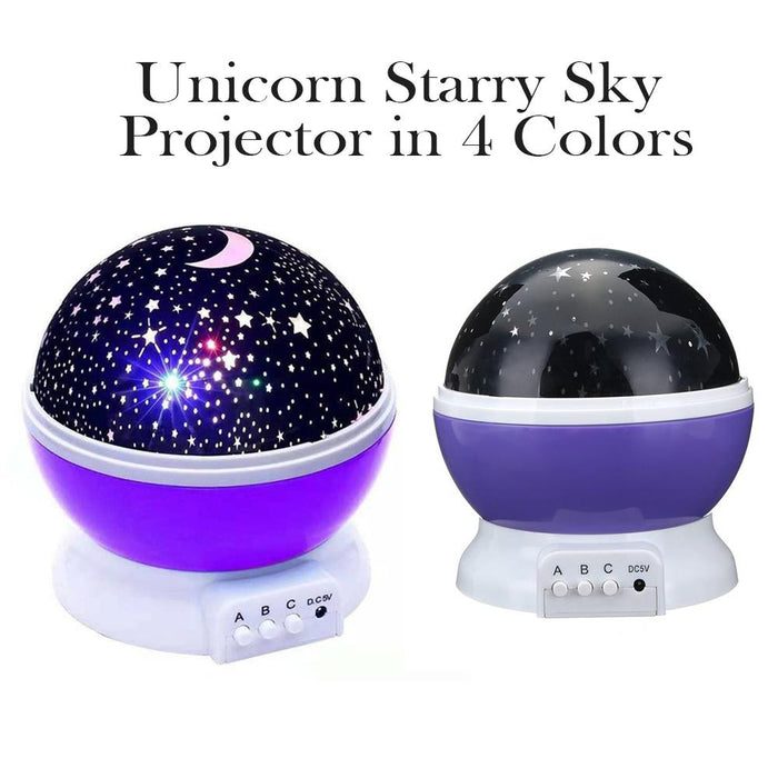 Unicorn Starry Sky Projector in 4 Colors_9