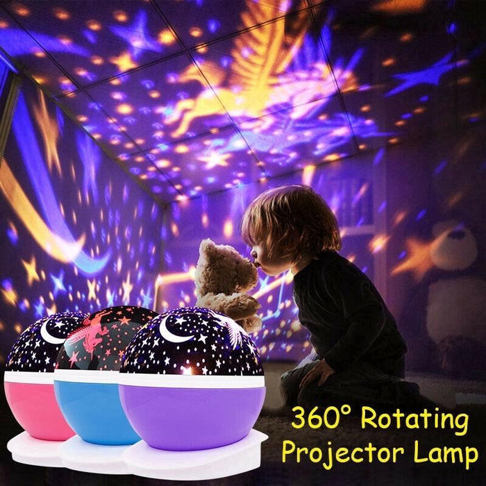 Unicorn Starry Sky Projector in 4 Colors_2
