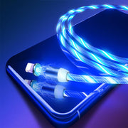 Fast Charging LED Magnetic USB Type C Cable for iPhone and Android_3