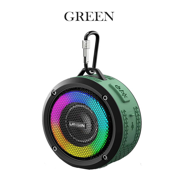 Waterproof Sea Floating Outdoor Sports Wireless Bluetooth Speaker with LED Lights_12