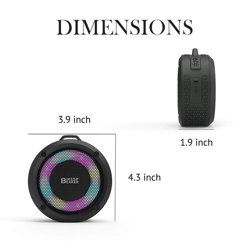 Waterproof Sea Floating Outdoor Sports Wireless Bluetooth Speaker with LED Lights_5