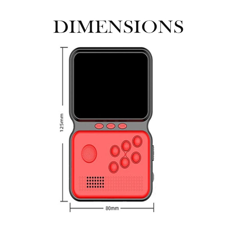 3 Inch Mini Rechargeable Handheld M3 Retro Game Controller, 900+ Classic Games_7