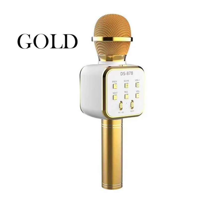 New DS 878 Wireless Bluetooth Microphone with Built-in HIFI Speaker For iPhone and Android_9