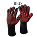 1 Pair 2 Hand 500 degrees High Temperature Resistant Food Oven Glove_10