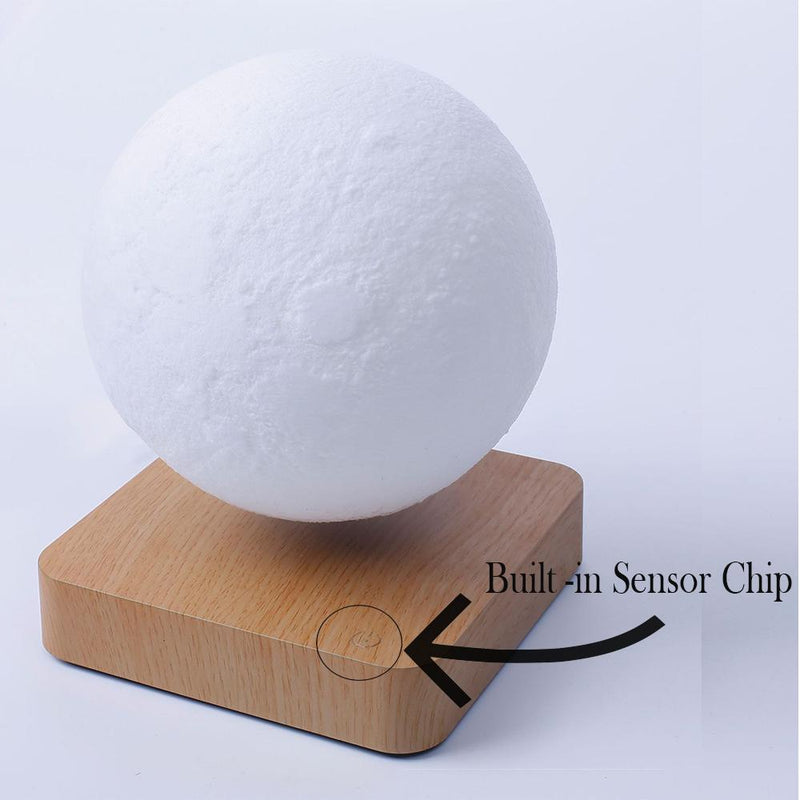 USB Charging 3D Magnetic Levitating LED Touch Night Lamp in Moon, Mars, and Jupiter_3