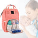 Bostin Life Large Capacity Nursing Nappy Backpack Handbag For Women And Travel Wefullfill