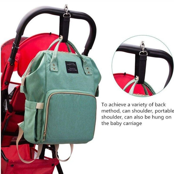 Large Capacity Nursing Nappy Backpack Handbag for Women and Travel_11