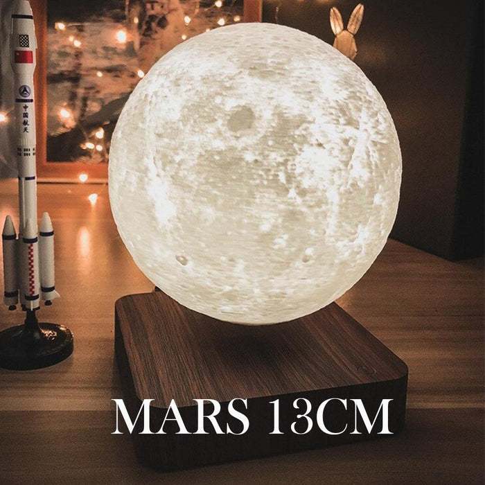USB Charging 3D Magnetic Levitating LED Touch Night Lamp in Moon, Mars, and Jupiter_12