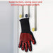 1 Pair 2 Hand 500 degrees High Temperature Resistant Food Oven Glove_2