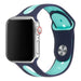 Apple watch strap porous two-color silicone_10
