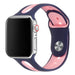Apple watch strap porous two-color silicone_13