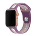 Apple watch strap porous two-color silicone_3