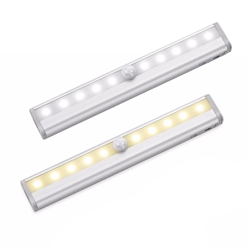 Smart Motion Sensor LED Night Light 6/10 LED Human Body Induction Detector for Home Bed Kitchen Cabinet Wardrobe Wall Lamp_0