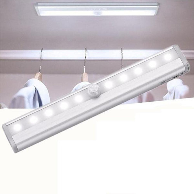 Smart Motion Sensor LED Night Light 6/10 LED Human Body Induction Detector for Home Bed Kitchen Cabinet Wardrobe Wall Lamp_1