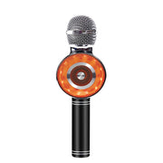 High Configuration Wireless Bluetooth Microphone with Large Speaker and LED Lights_2