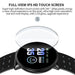 Bluetooth Smartwatch Blood Pressure Monitor Unisex Watch and Fitness Tracker for Android iOS_2
