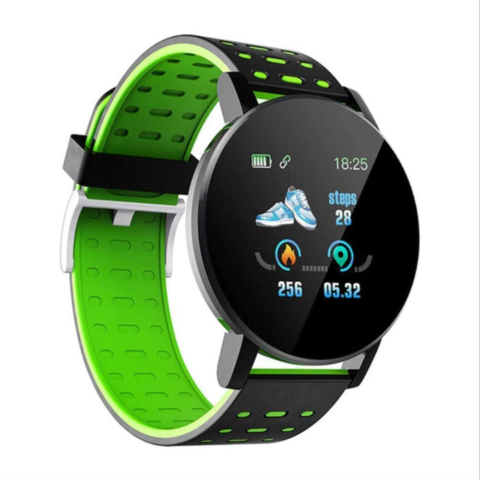 Bluetooth Smartwatch Blood Pressure Monitor Unisex Watch and Fitness Tracker for Android iOS_16