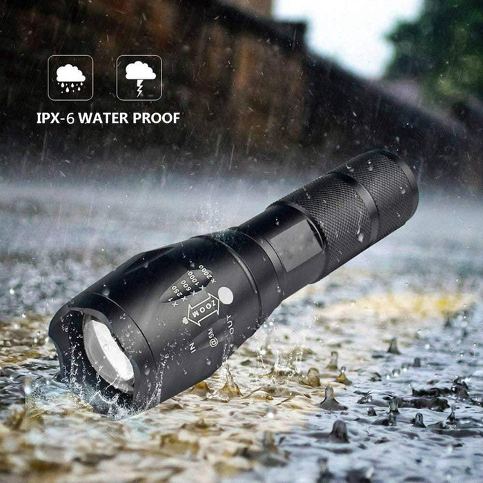 Waterproof Zoomable LED Ultra Bright Torch T6 Camping Light 5 Switch Fashion Bicycle Flash Light_7
