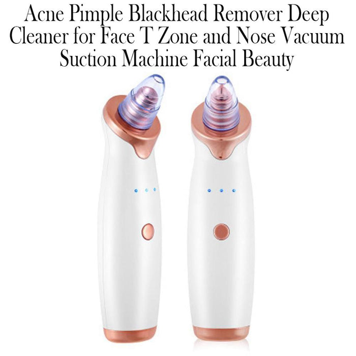 Acne Pimple Blackhead Remover Deep Cleaner for Face T Zone and Nose Vacuum Suction Machine Facial Beauty_10